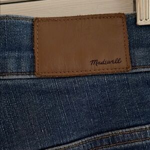 Madewell Blue High-Waisted Skinny Jeans